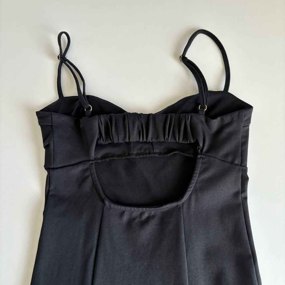 Free People Intimates Black Probably Should Bodycon Mini Dress Size Small - Picture 6 of 8